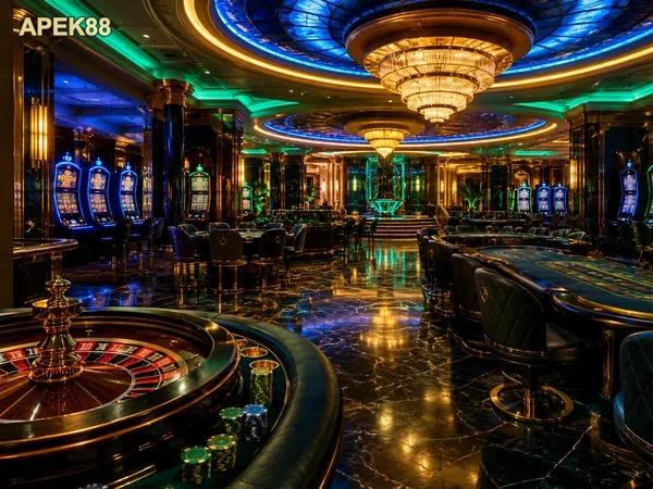 Tampilan kategori permainan casino